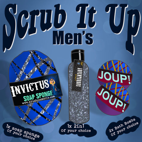 Scrub It Up Men's Gift Set