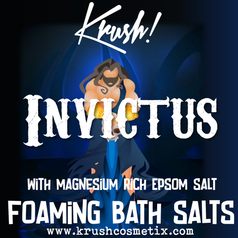 Invictus Foaming Bath Salts 350g