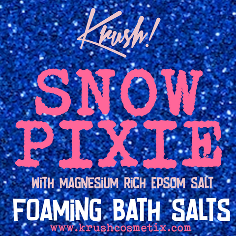 Snow Pixie Foaming Bath Salts 350g