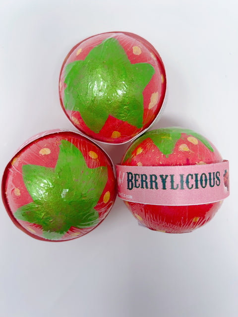 Berrylicious Bath Bomb