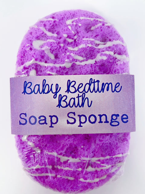 Baby Bedtime Bath Soap Sponge