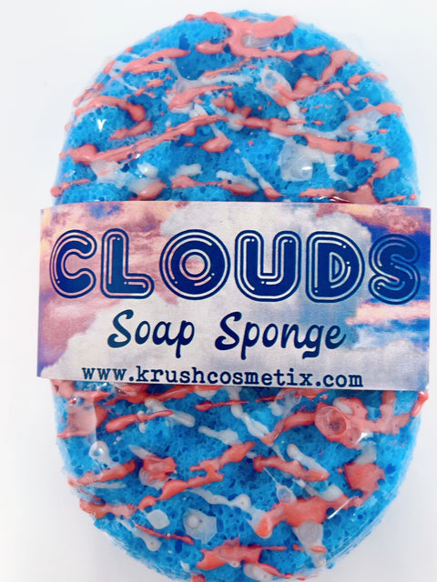 Clouds Soap Sponge